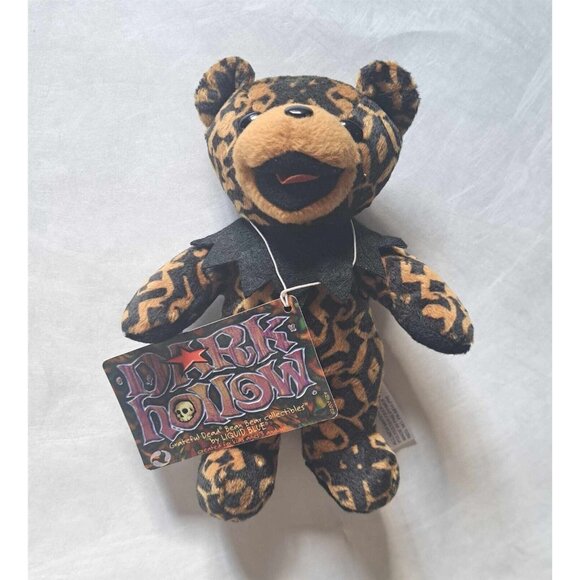 Dark Hollow Bear Grateful Dead Beanie Limited Edition Plush Doll Collectible - Picture 1 of 4